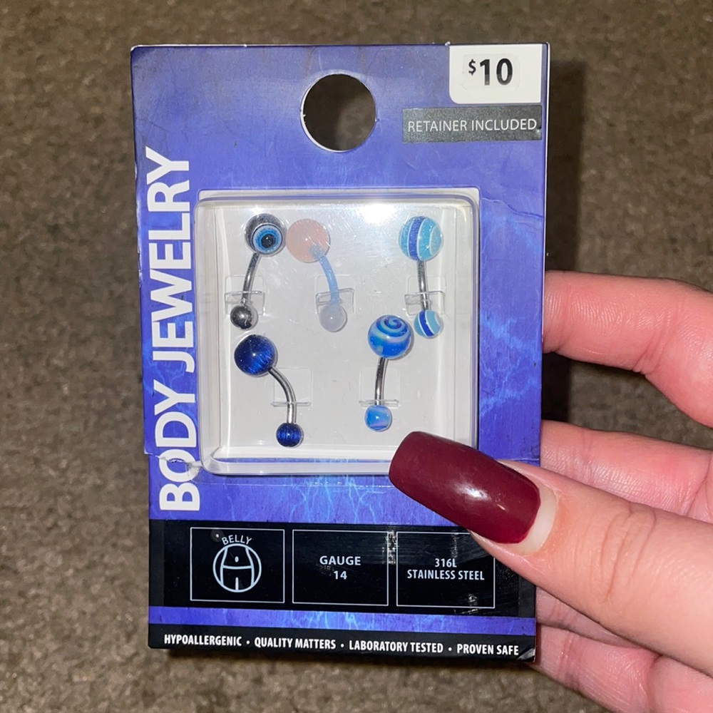 Belly button rings